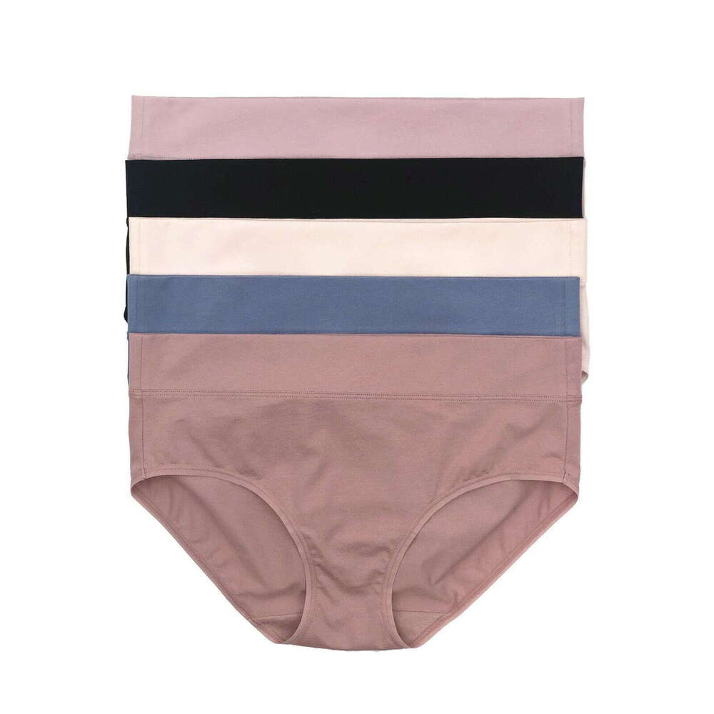 Felina Pima Cotton Hipster 5-Pack Size MediumMoody Blues / Medium - Picture 2 of 4